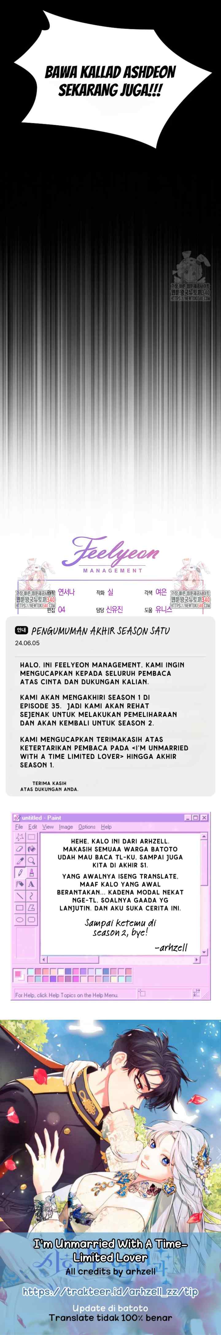 I'm Unmarried With a Time-Limited Lover chapter 35 halaman 19