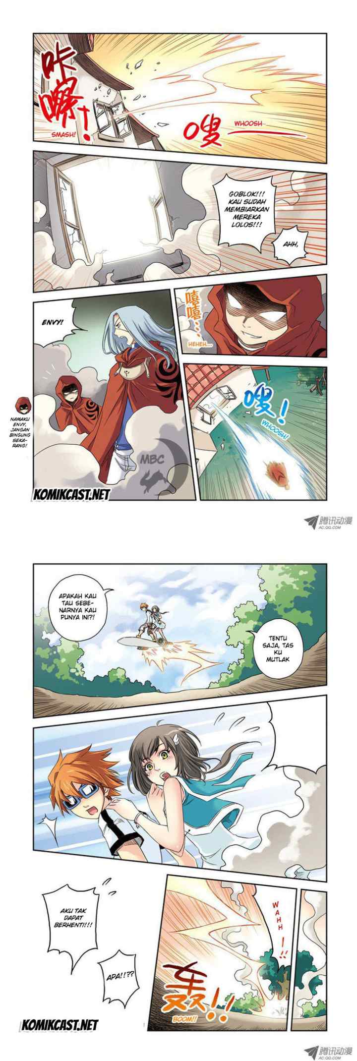 Above the Cloud Sea chapter 2 halaman 7