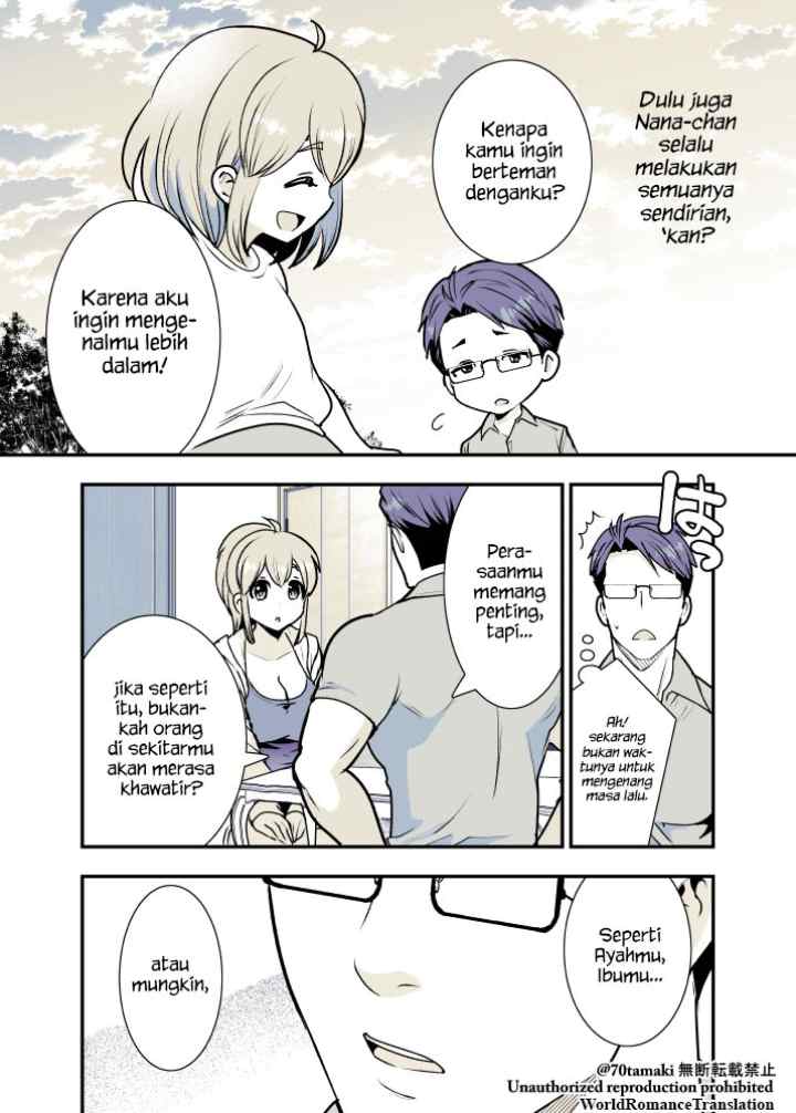 Osananajimi ga Hisabisa ni Saikai Shitara Otagai Kyonyuu ni Natteta chapter 4 halaman 5