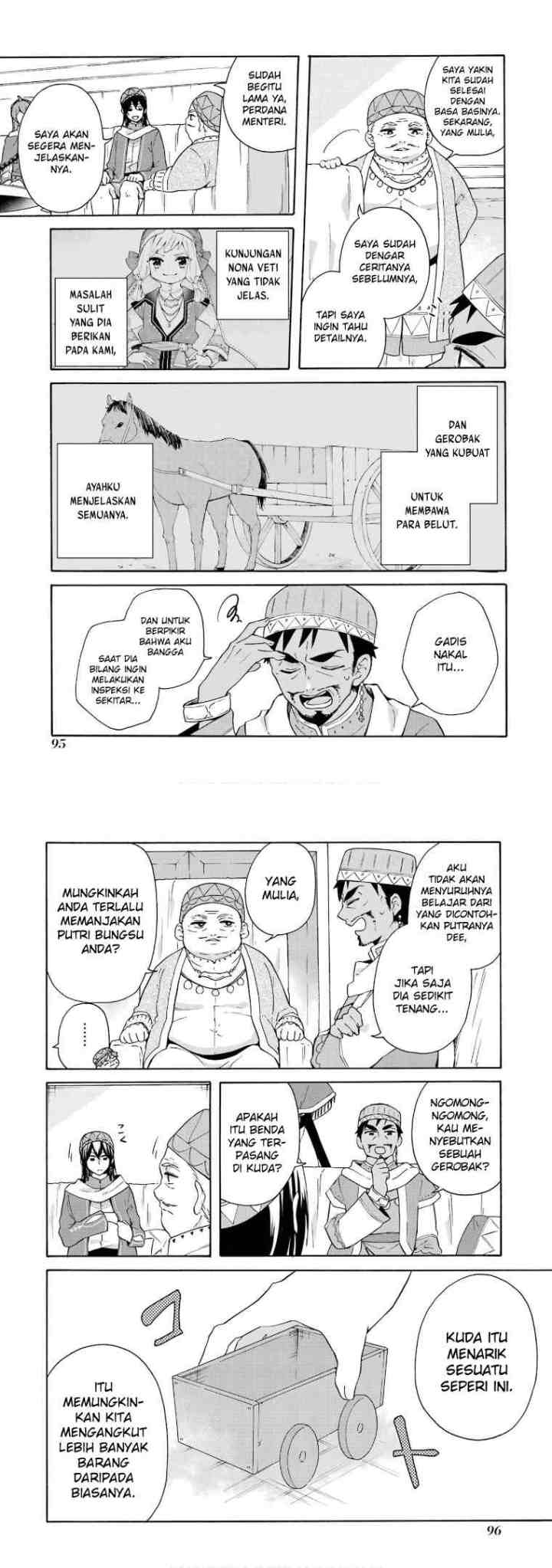 Tada Shiawasena Isekai Kazoku Seikatsu chapter 17 halaman 9