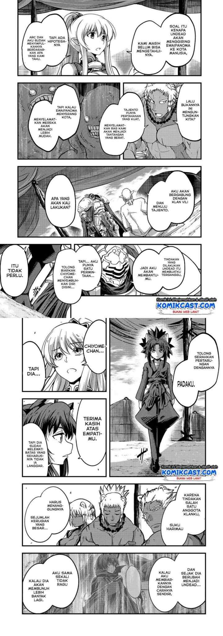 Gaikotsu Kishi-sama, Tadaima Isekai e Odekakechuu chapter 30 halaman 8