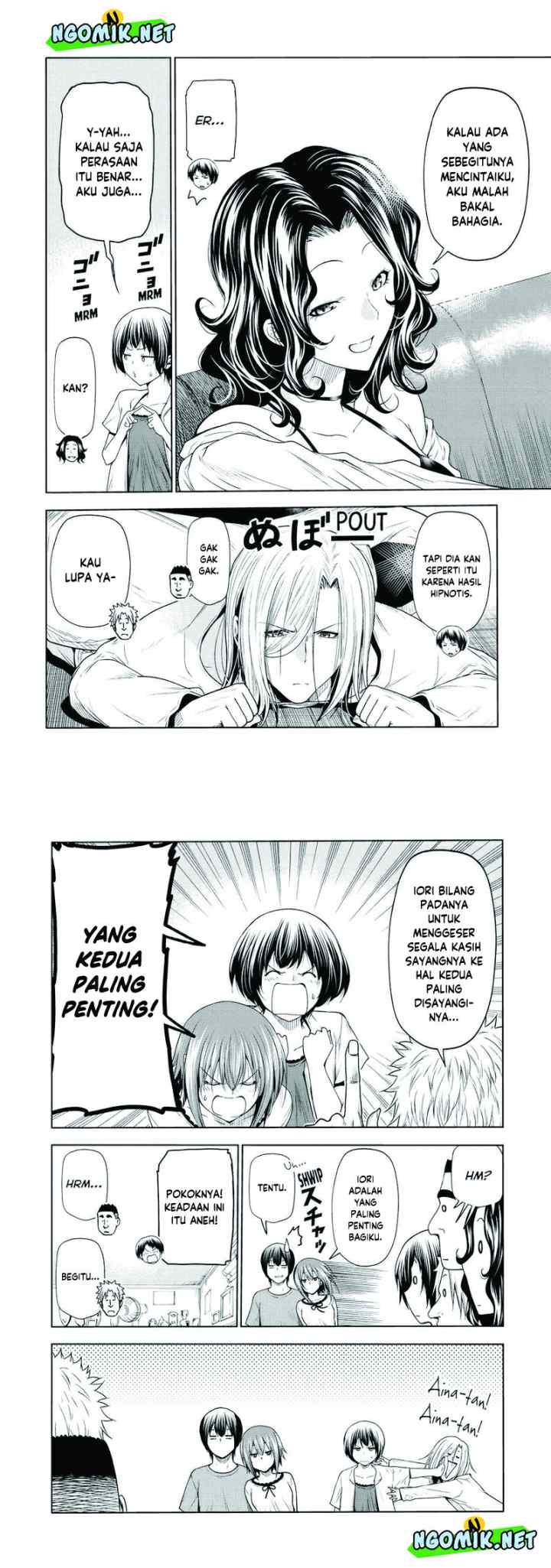 Grand Blue chapter 75 halaman 4