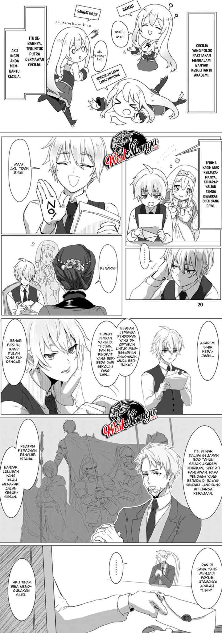 Mahou Gakuen No Daizai Majutsushi chapter 1 halaman 11