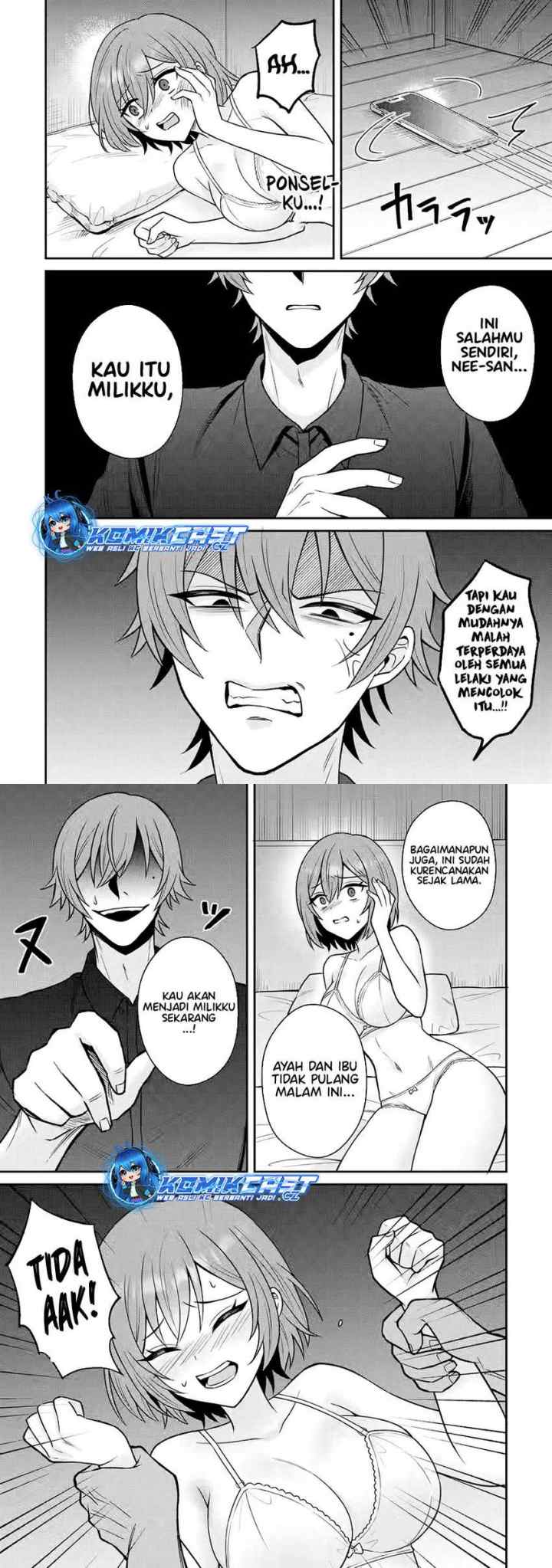 Netorare Manga no Kuzu Otoko ni Tensei Shita Hazu ga Heroine ga Yottekuru Ken chapter 14 halaman 7