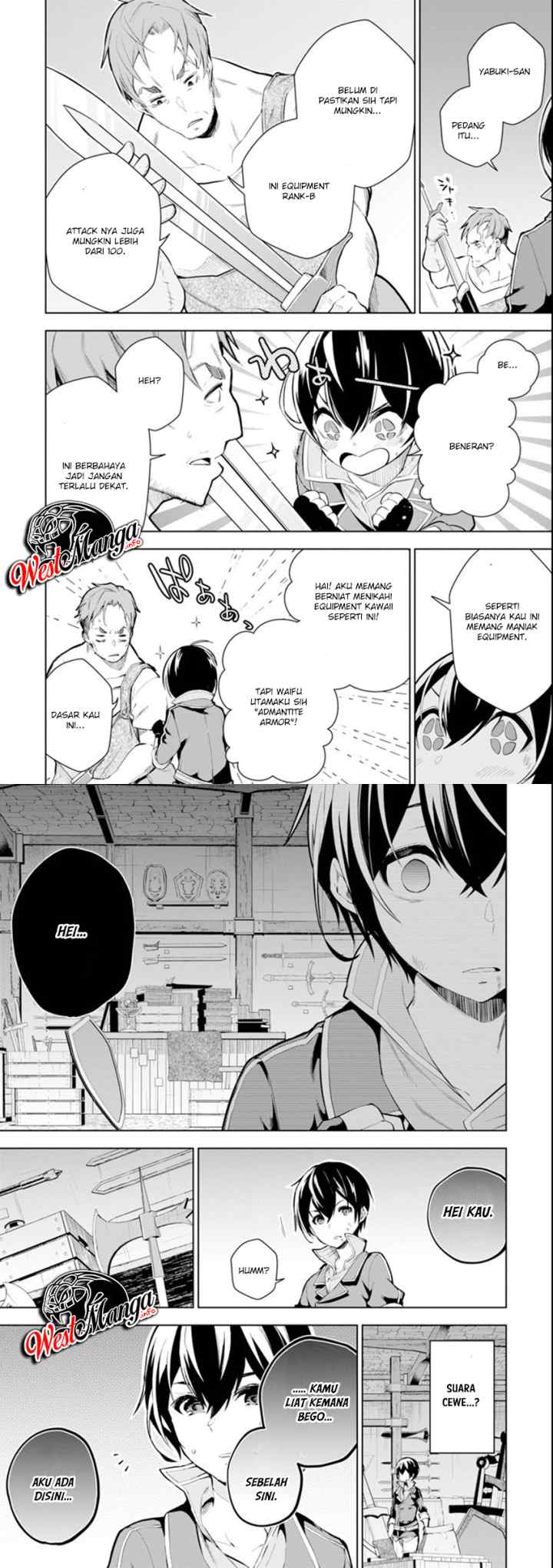 Sobiwaku Zero No Saikyou Kenshi Demo, Noroi No Soubi (kawai) Nara 9999-ko Tsuke-hodai chapter 1.1 halaman 9