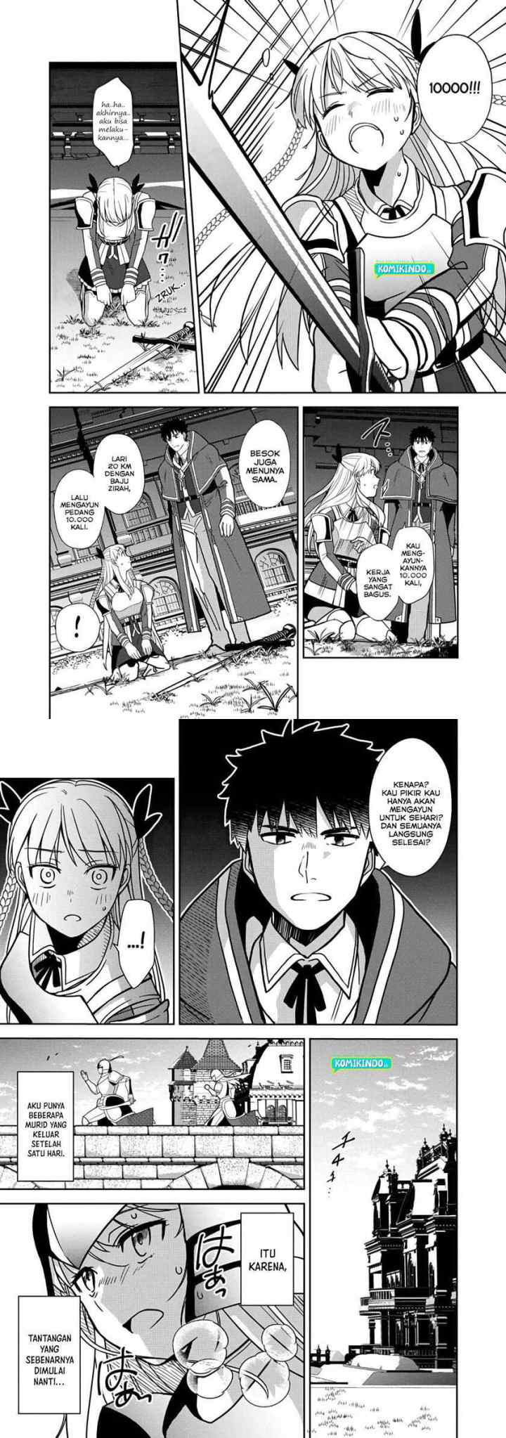 The Reincarnated Swordsman With 9999 Strength Wants To Become A Magician! chapter 4 halaman 7