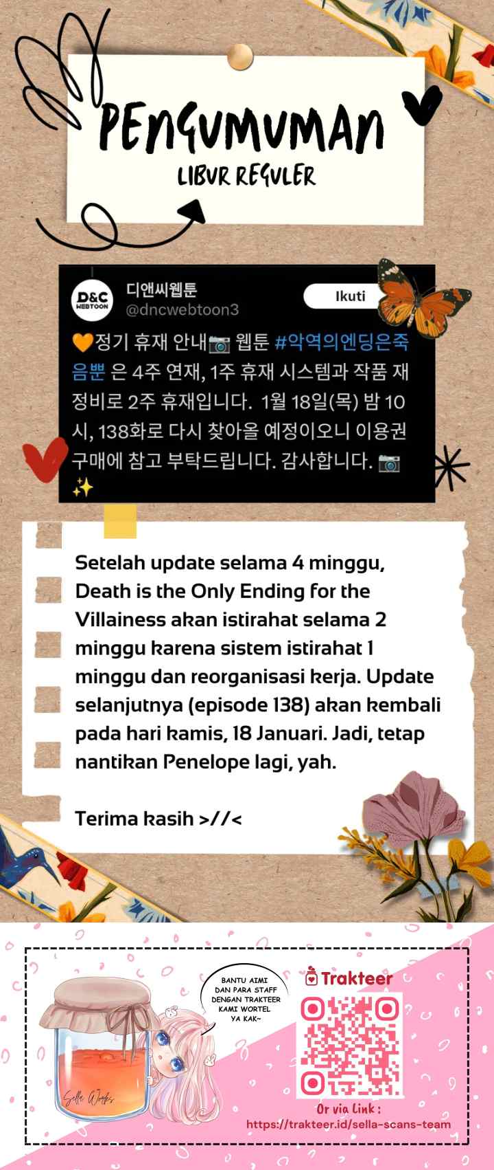 Death Is the Only Ending for the Villainess chapter 137 halaman 14