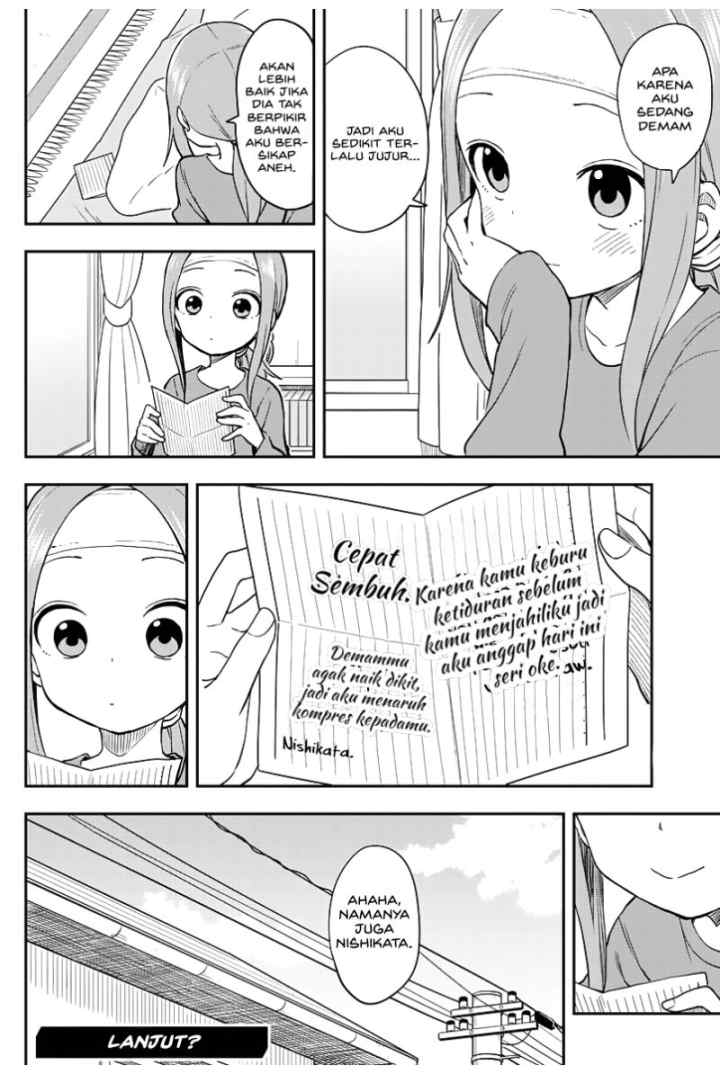 Karakai Jouzu no Takagi-san chapter 160 halaman 17