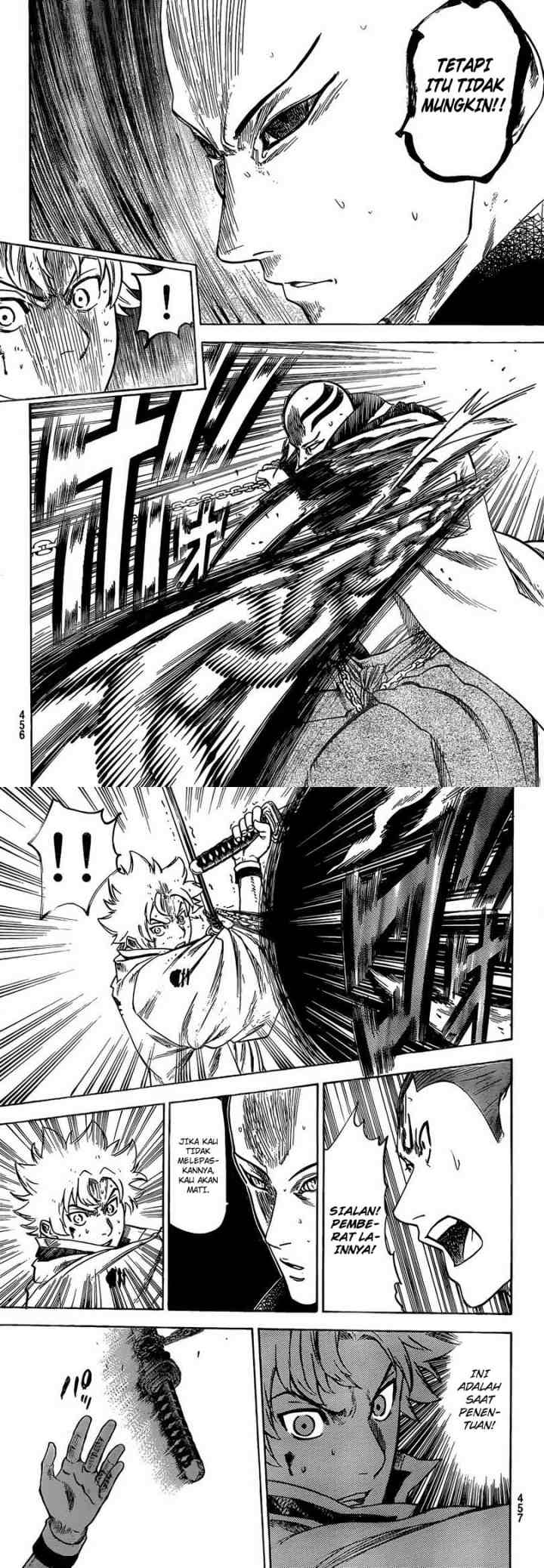 Gamaran chapter 143 halaman 8