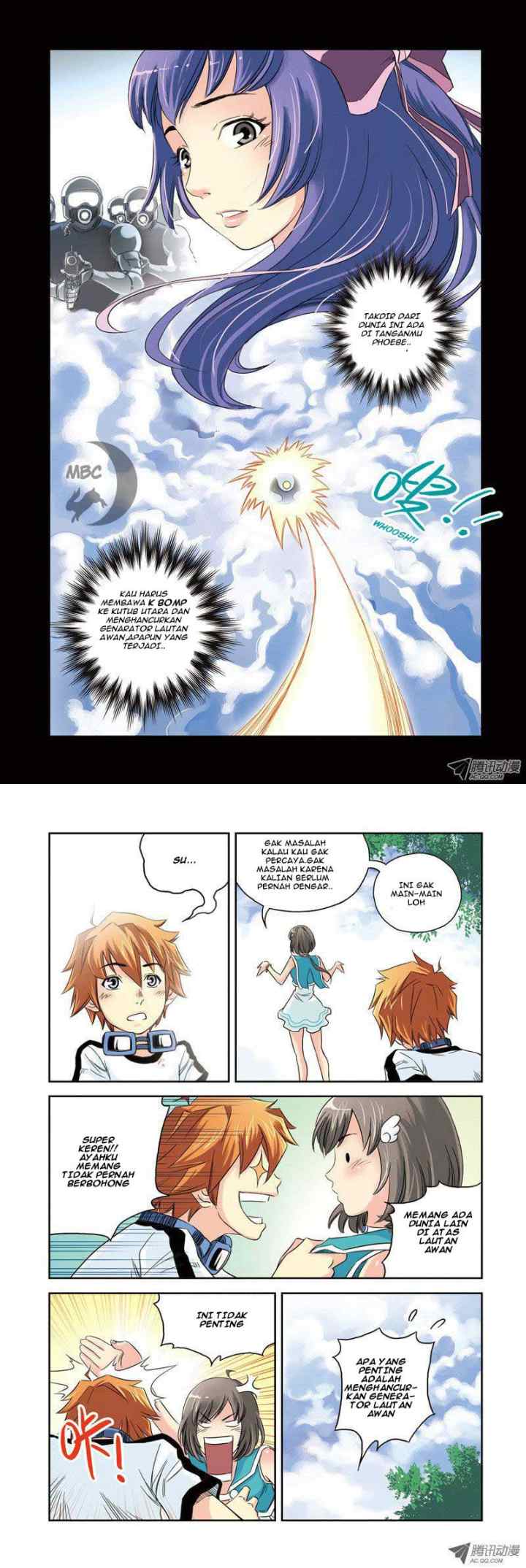 Above the Cloud Sea chapter 2 halaman 11