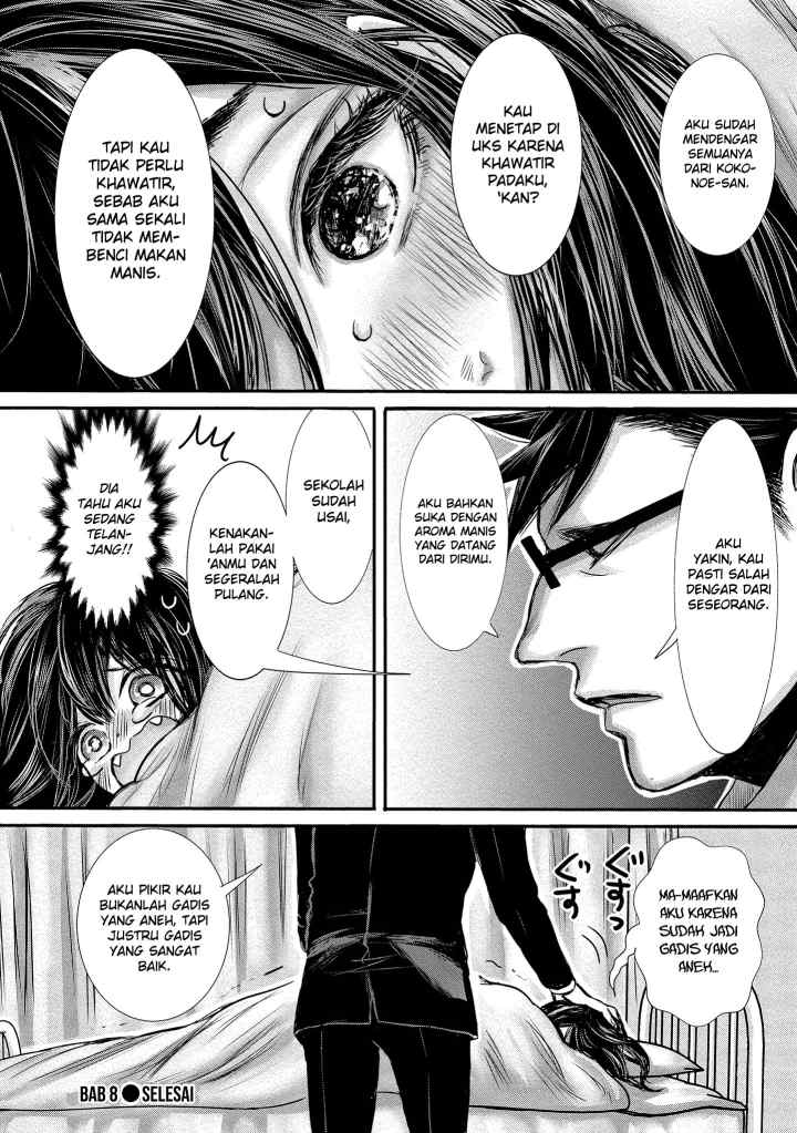 Joshikousei to Seishokusha-san chapter 8 halaman 17