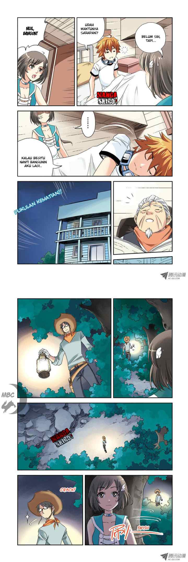 Above the Cloud Sea chapter 6 halaman 11