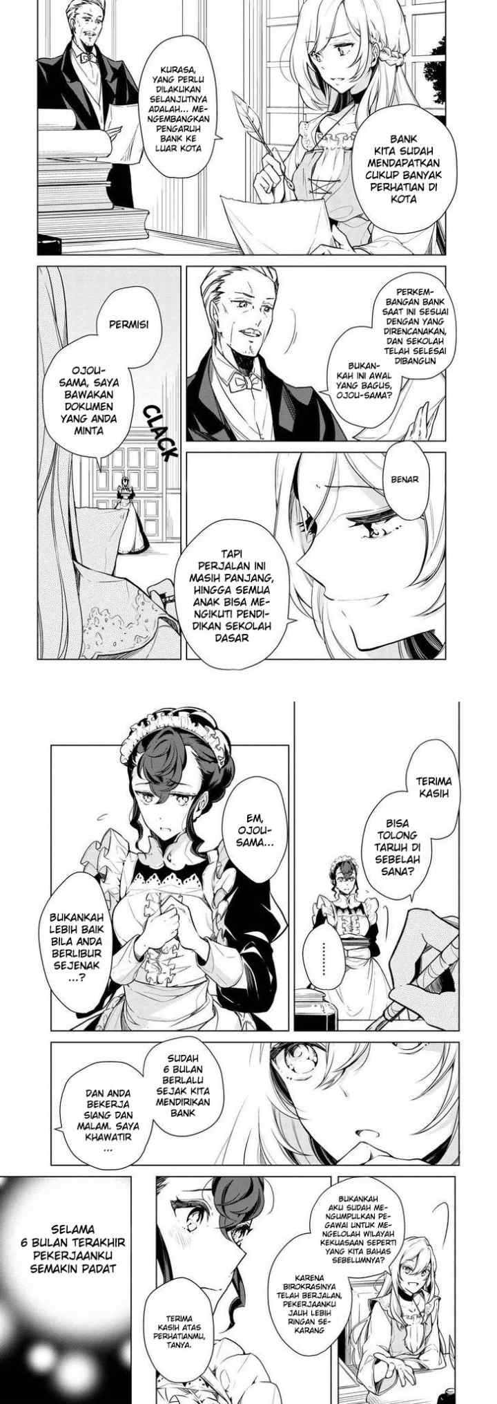 Koushaku Reijou no Tashinami chapter 13 halaman 4