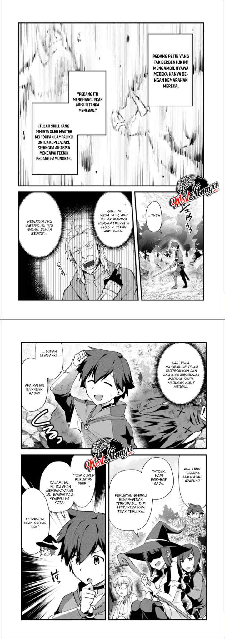 Nido Tensei Shita Shounen wa S Rank Boukensha Toshite Heion ni Sugosu-zense ga kenja de eiyuu datta boku wa raisede wa jimini ikiru chapter 4 halaman 14