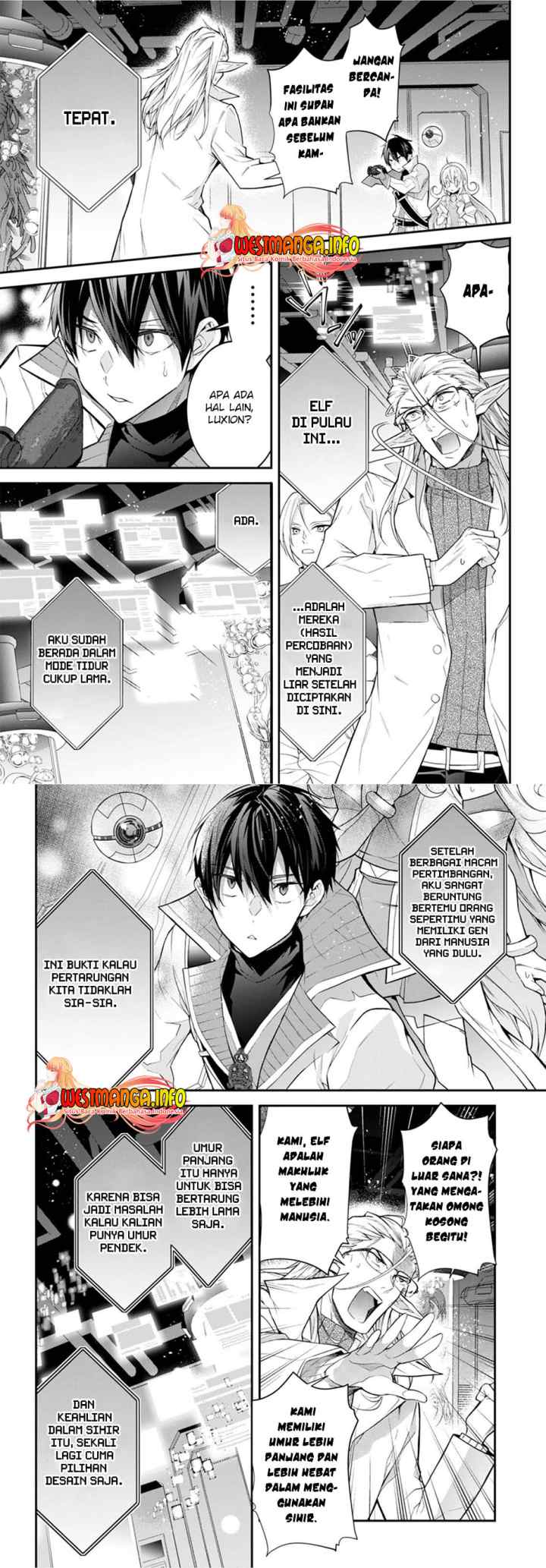 Otome Game Sekai wa Mob ni Kibishii Sekai Desu chapter 43 halaman 4