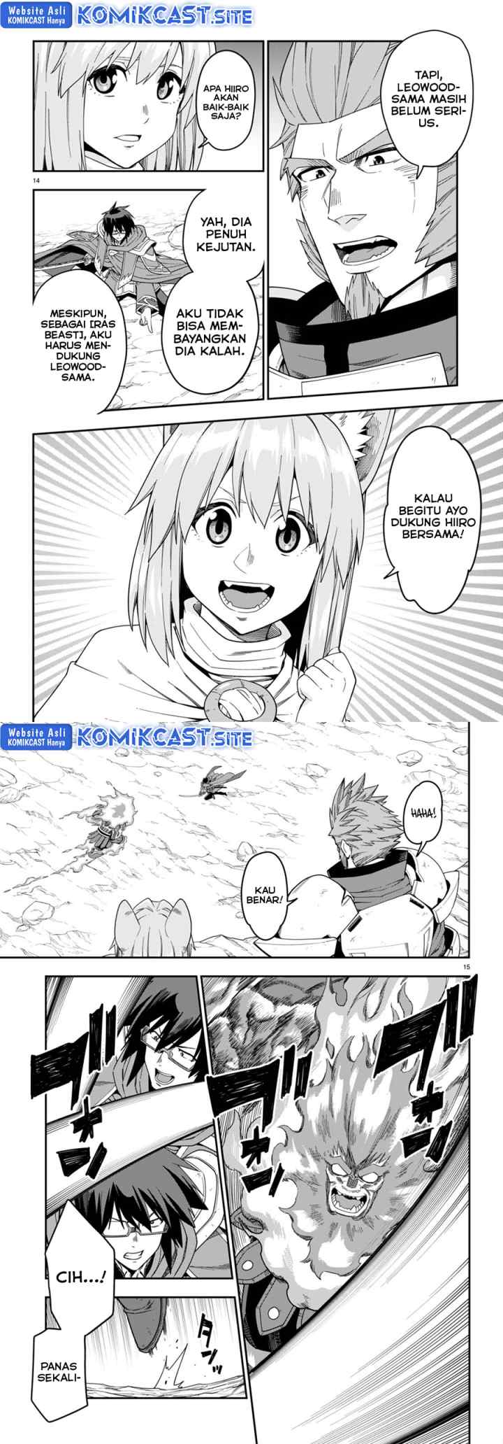 Konjiki no Moji Tsukai: Yuusha Yonin ni Makikomareta Unique Cheat chapter 92 halaman 8