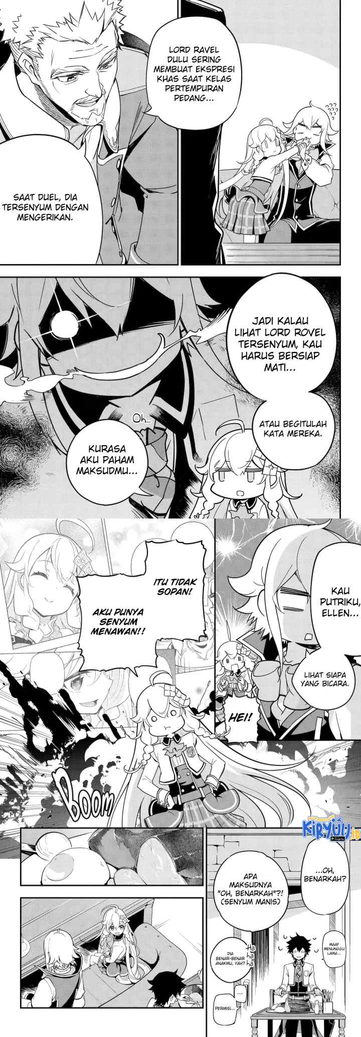 Chichi wa Eiyuu Haha wa Seirei Musume no Watashi wa Tenseisha chapter 44 halaman 12