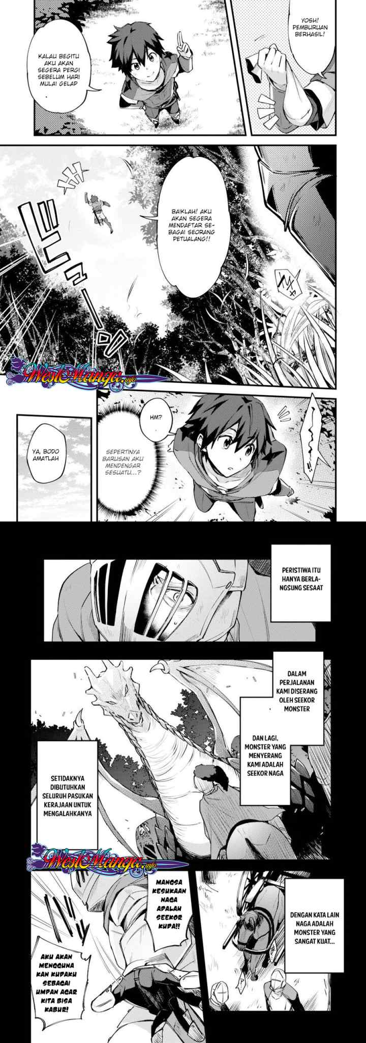 Nido Tensei Shita Shounen wa S Rank Boukensha Toshite Heion ni Sugosu-zense ga kenja de eiyuu datta boku wa raisede wa jimini ikiru chapter 1 halaman 9