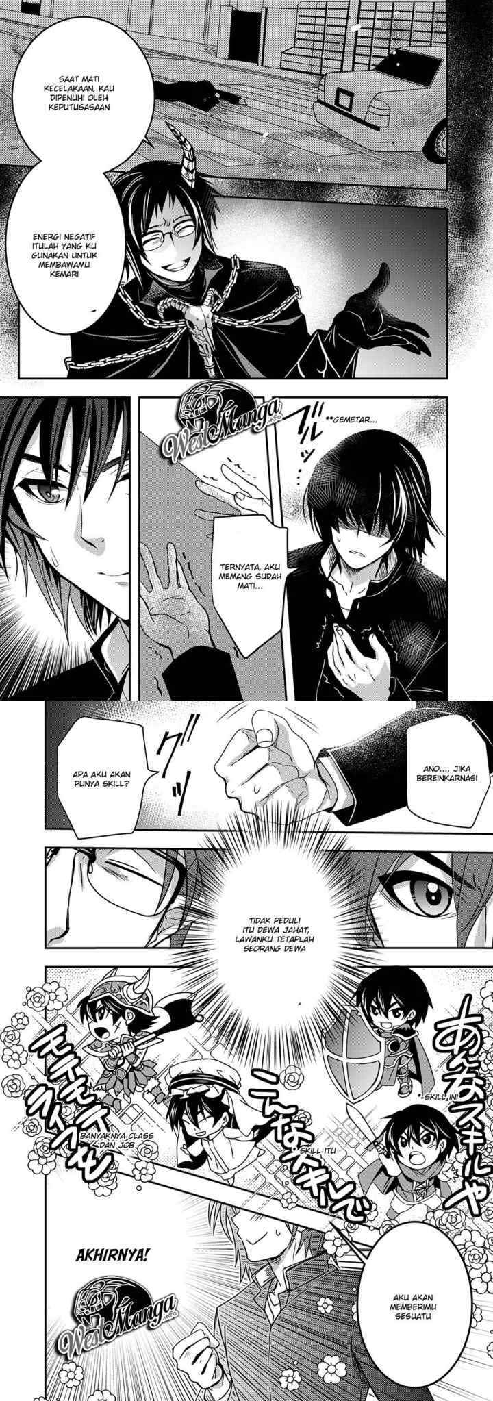 Level 1 No Saikyou Kenja: Noroi De Saikakyuu Mahou Shika Tsukaenai Kedo Kami No Kanchigai De Mugen chapter 1 halaman 6