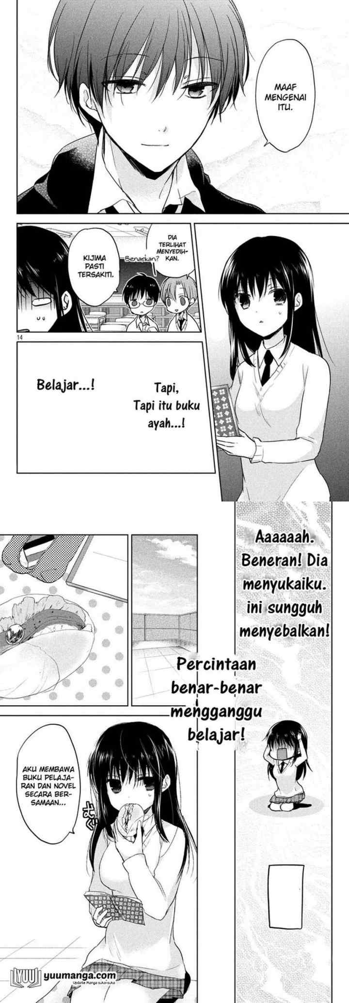 Midara na Ao-chan wa Benkyou ga Dekinai chapter 3 halaman 8