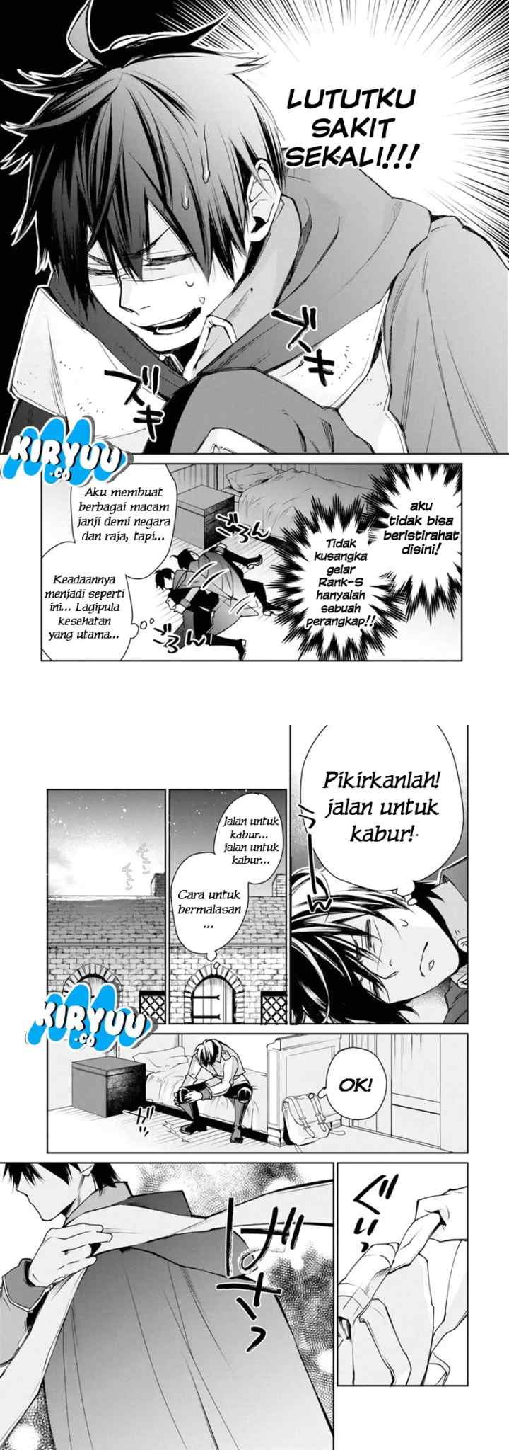 Saikyou no Madoshi. Hisa ni Ya wo Ukete Shimatta no de Inaka no Eihei ni Naru chapter 1.1 halaman 8