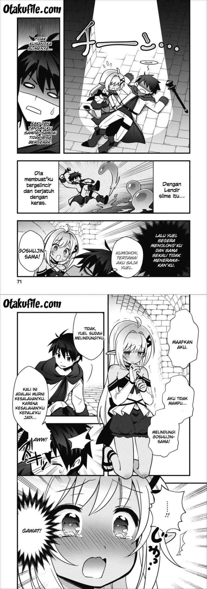 Isekai no Meikyuu Toshi de Chiyu Mahoutsukai Yattemasu chapter 3 halaman 4