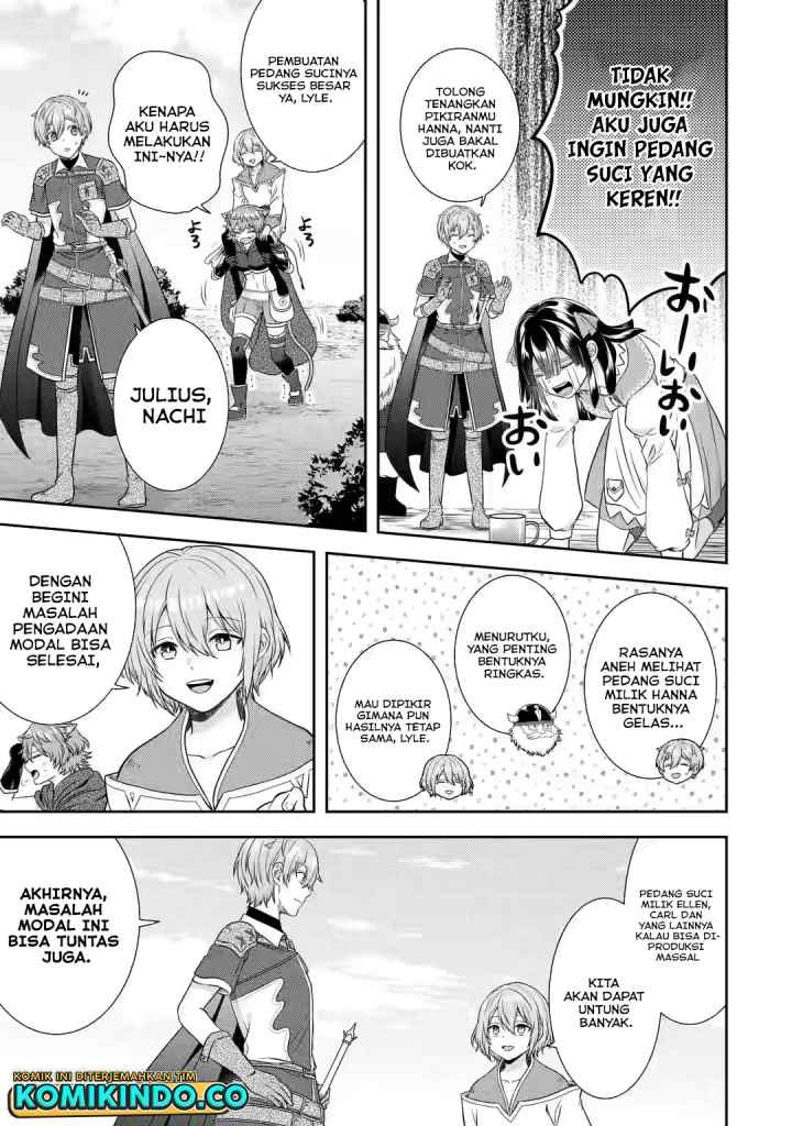 Tensei Ryoushu no Yuuryou Kaitaku: Zensei no Kioku o Ikashite White ni Tsutometara, Yuunou na Jinzai ga Atsumari Sugimashita chapter 22.1 halaman 14