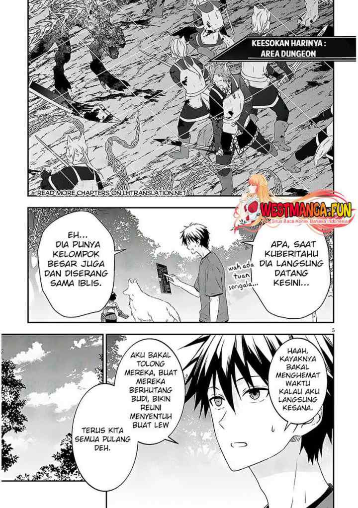 Maou ni Natte node - Dungeon Tsukutte Jingai Musume to Honobono suru chapter 71.1 halaman 8