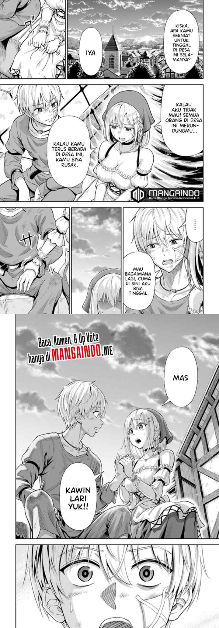 Dungeon ni Hisomu Yandere na Kanojo ni Ore wa Nando mo Korosareru chapter 1.1 halaman 8