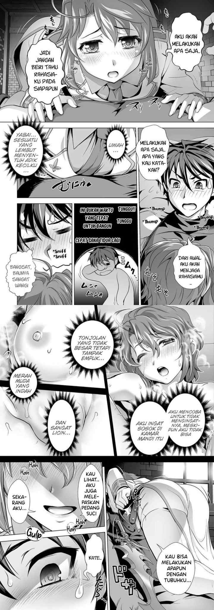 Kuchidome no Gohoubi wa Dansou Otome To Ichaero Desu! chapter 3 halaman 9