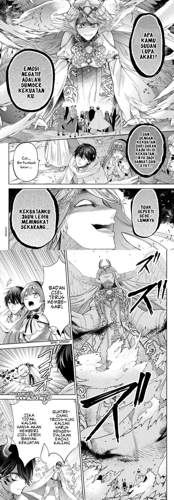 Isekai de Saikyo Mao no Kodomotachi no Mama ni Natchaimashita chapter 37.2 halaman 7