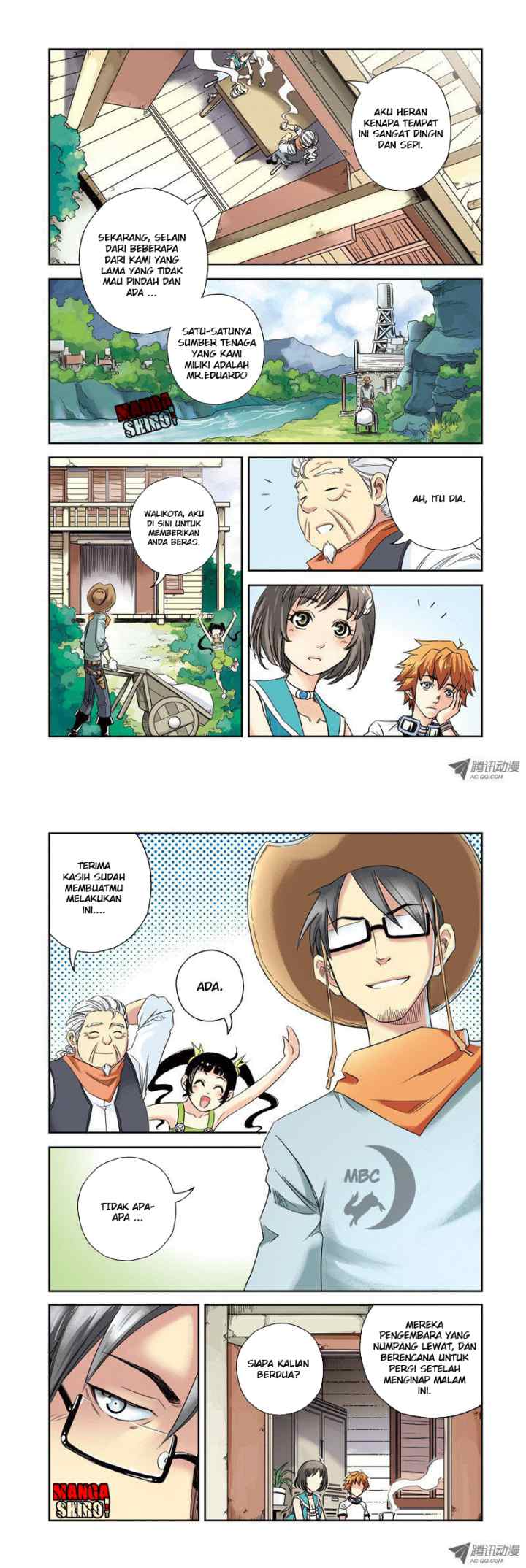 Above the Cloud Sea chapter 6 halaman 8