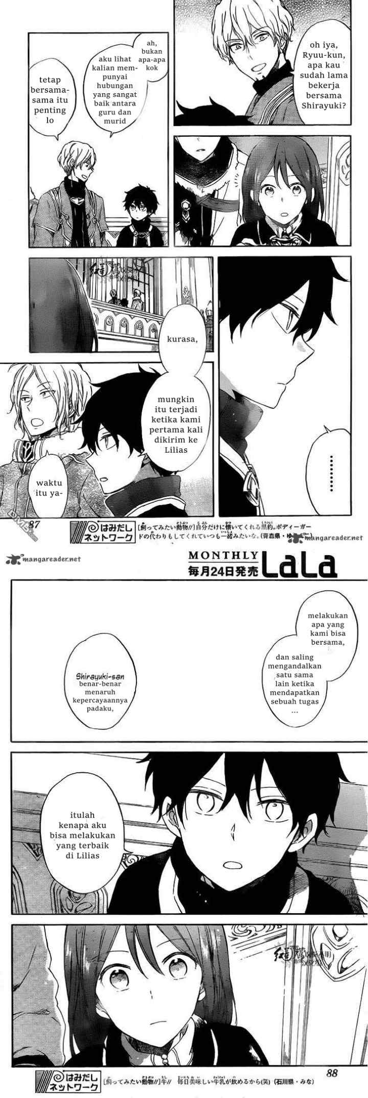 Akagami no Shirayukihime chapter 64 halaman 14