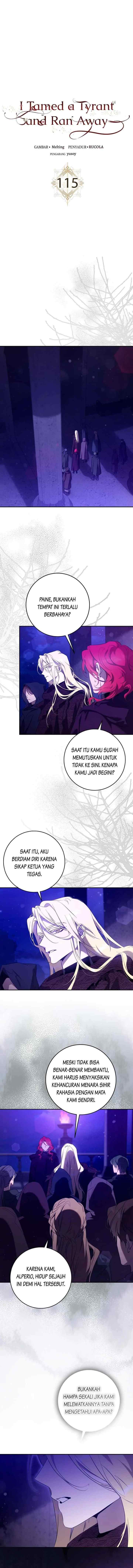 I Tamed a Tyrant and Ran Away chapter 115 halaman 6
