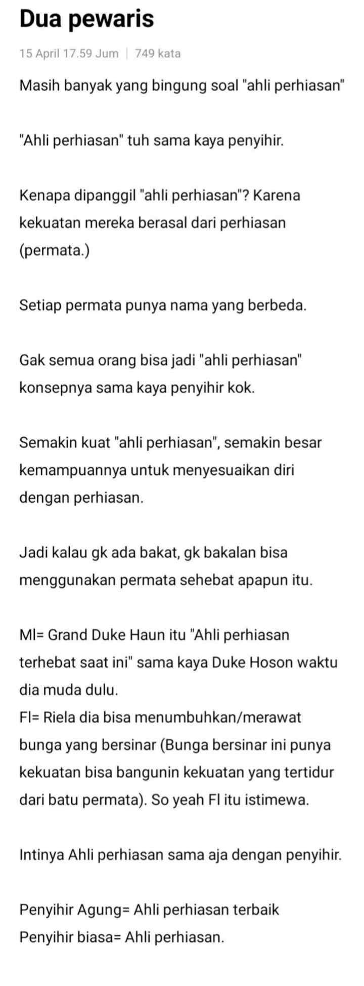 Dos Herederos chapter 7 halaman 16