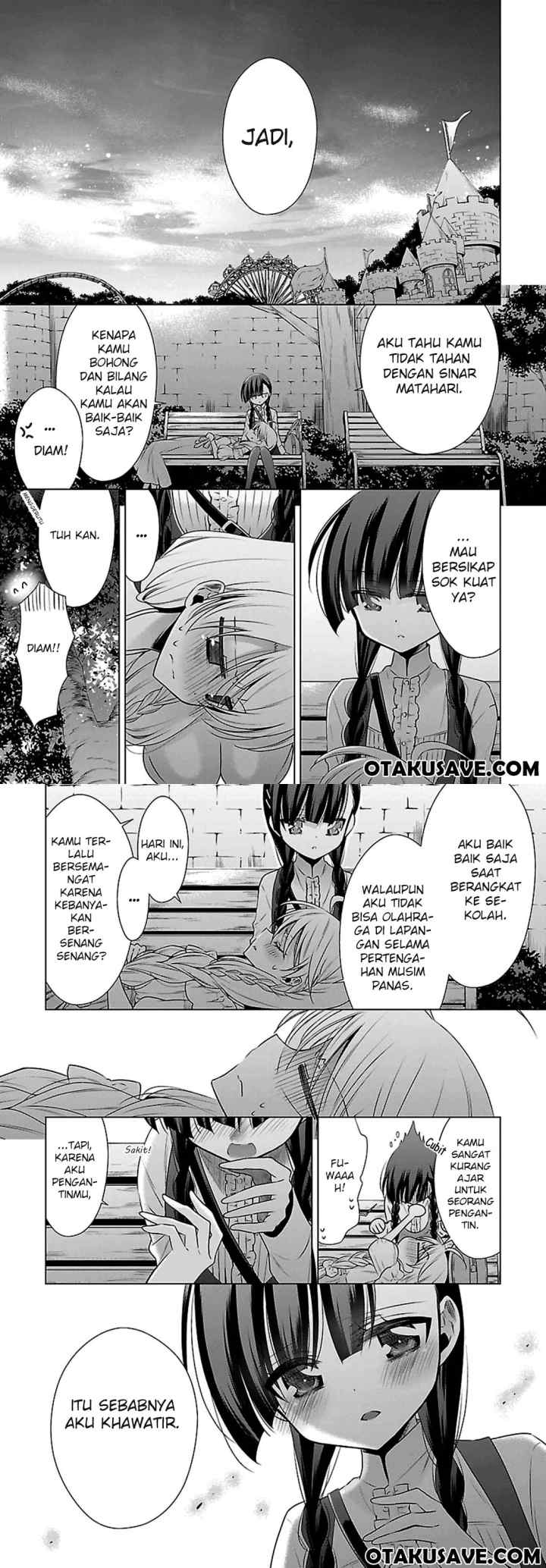Kyuuketsuki-chan x Kouhai-chan chapter 3 halaman 6