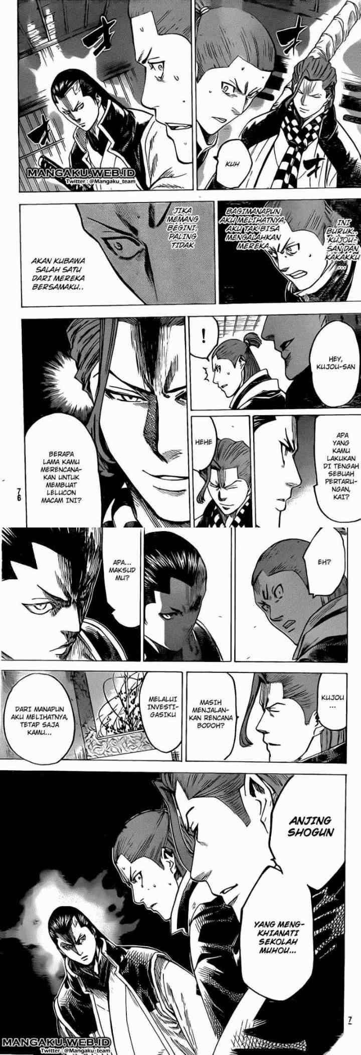 Gamaran chapter 182 halaman 9