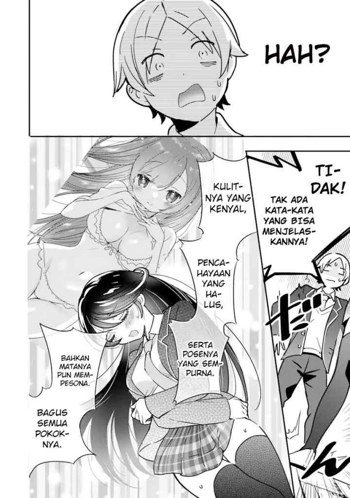 Gakuen 1 no Bishoujo wa x x Eshi no Ore ni Horeteiru!? (The Number 1 Beautiful Girl in the School is in Love With Me, the XXX Artist.) chapter 1.2 halaman 8