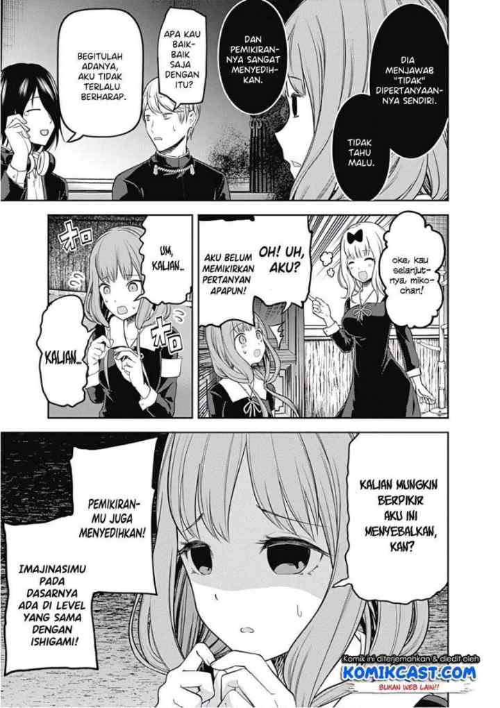 Kaguya-sama wa Kokurasetai: Tensai-tachi no Renai Zunousen chapter 99 halaman 10