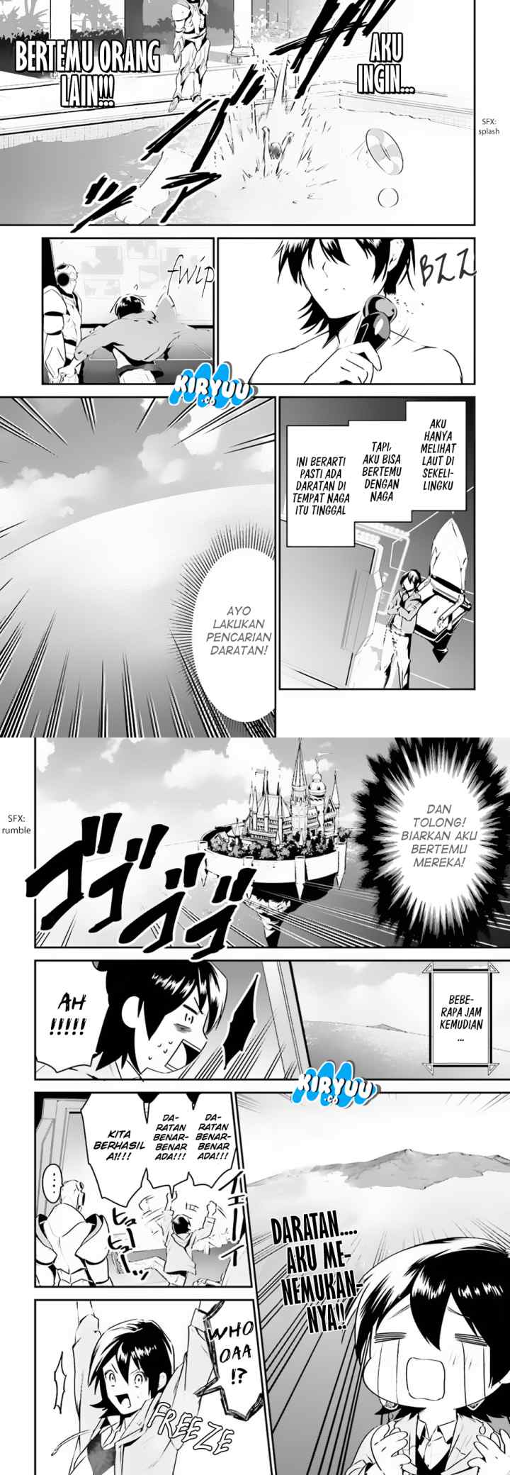 Tenkuu no Shiro o Moratta no de Isekai de Tanoshiku Asobitai chapter 1 halaman 9