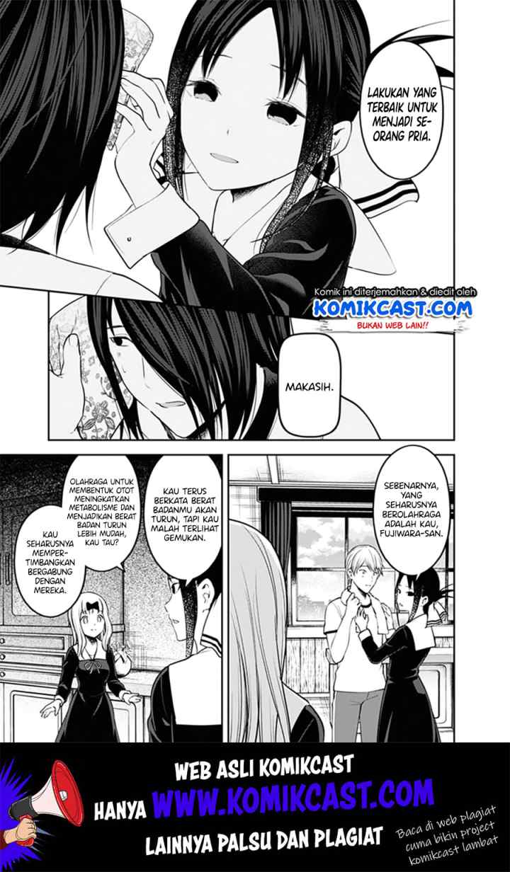 Kaguya-sama wa Kokurasetai: Tensai-tachi no Renai Zunousen chapter 166 halaman 18
