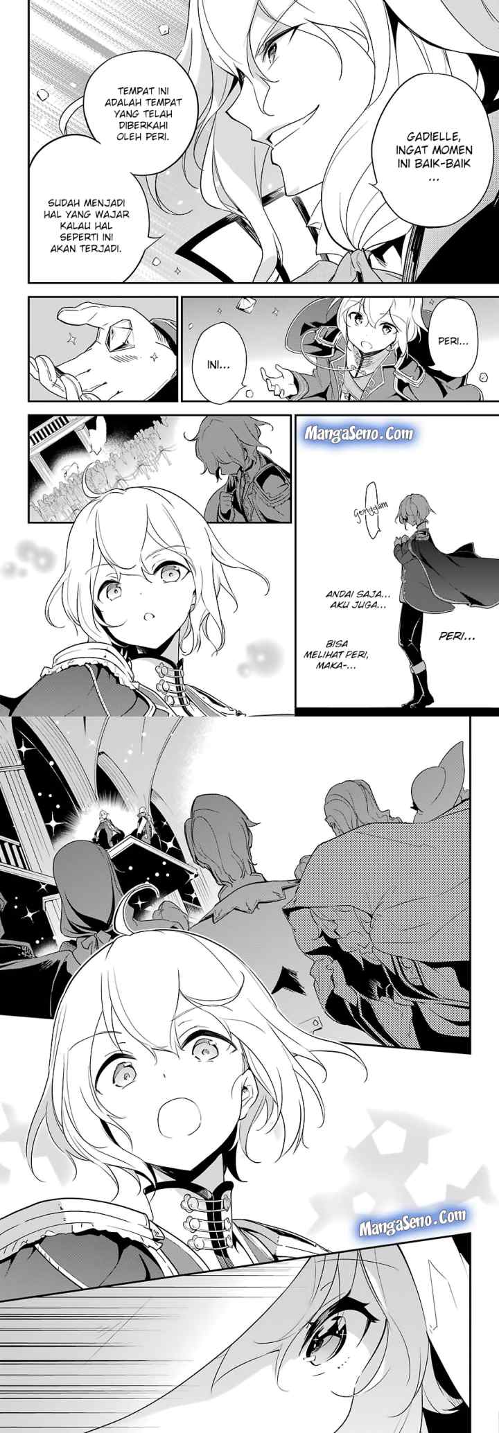 Chichi wa Eiyuu Haha wa Seirei Musume no Watashi wa Tenseisha chapter 12 halaman 13