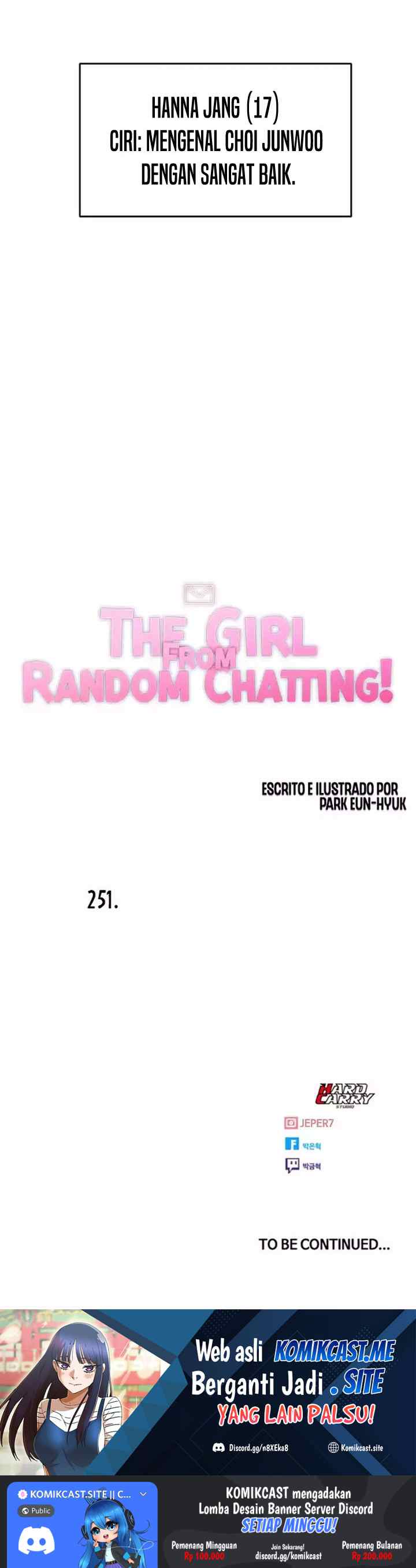 The Girl from Random Chatting! chapter 251 halaman 17