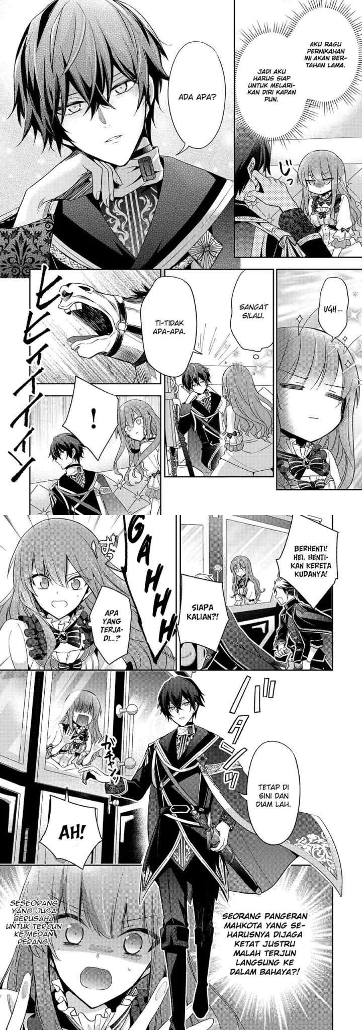 The Villainess Wants to Enjoy a Carefree Married Life in a Former Enemy Country in Her Seventh Loop! chapter 2 halaman 12