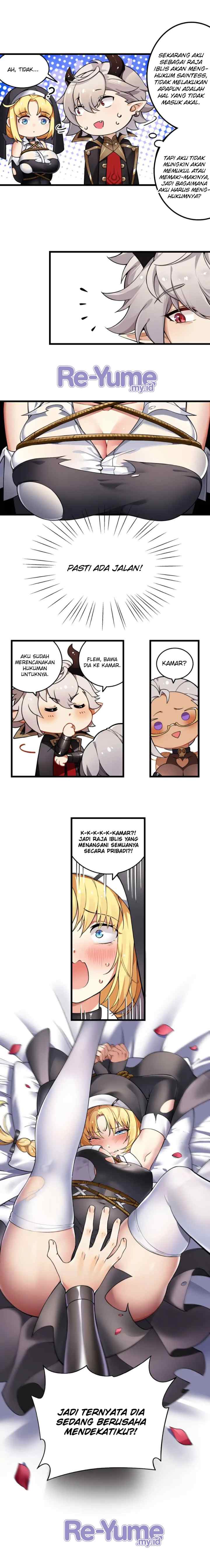 Miss Saintess Please Stop Your Wild Imagination! chapter 2 halaman 12