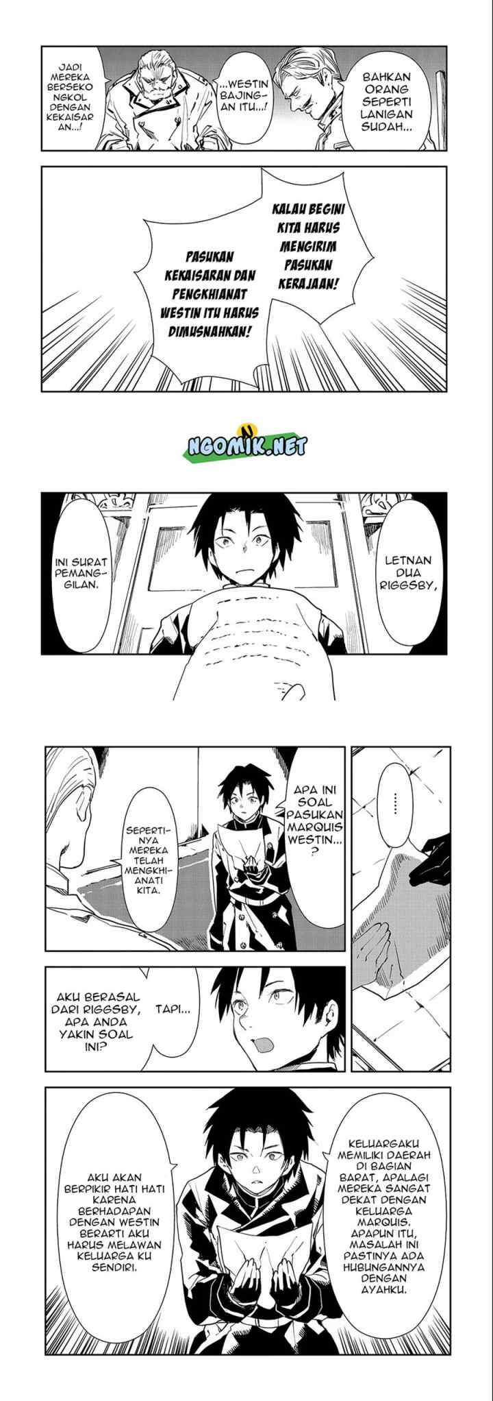 When I Reincarnated I Was a Soldier?! ~A Man Called the Red Shinigami~ chapter 4 halaman 4