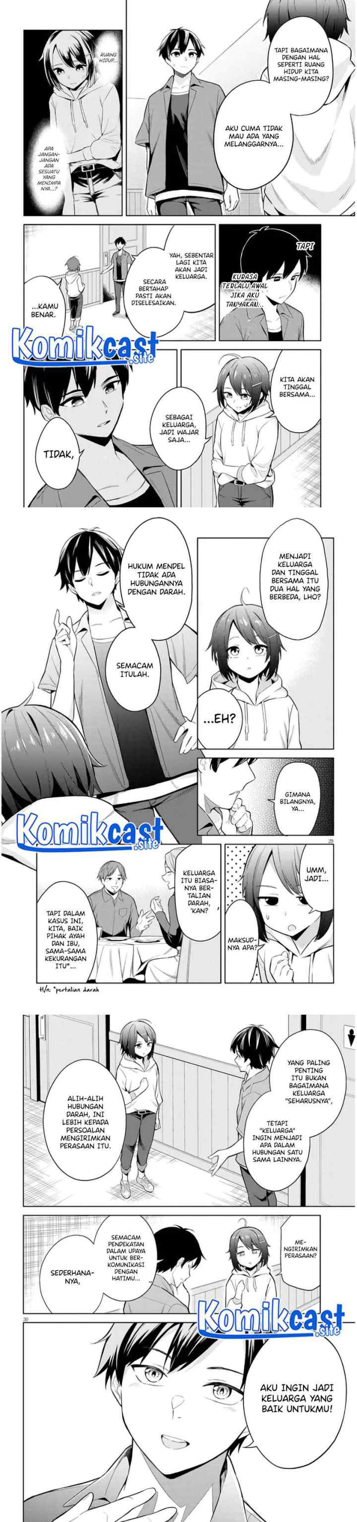 Jitsu wa Gimai (Imouto) deshita. ~Saikin de Kitagiri no Otouto no Kyorikan ga Yatara Chikaiwake~ chapter 1 halaman 10