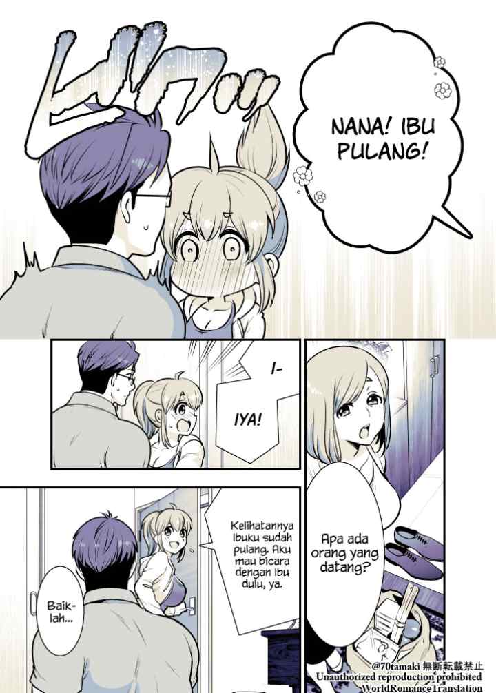 Osananajimi ga Hisabisa ni Saikai Shitara Otagai Kyonyuu ni Natteta chapter 5 halaman 7