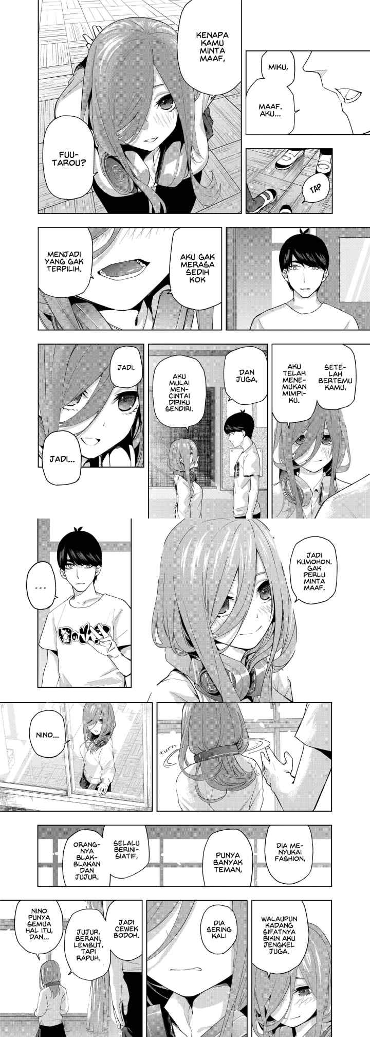 Gotoubun no Hanayome β chapter 1 halaman 9