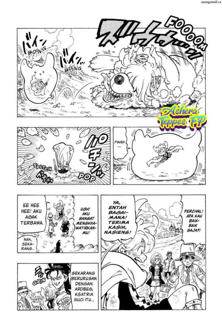 Mokushiroku no Yonkishi chapter 37 halaman 8